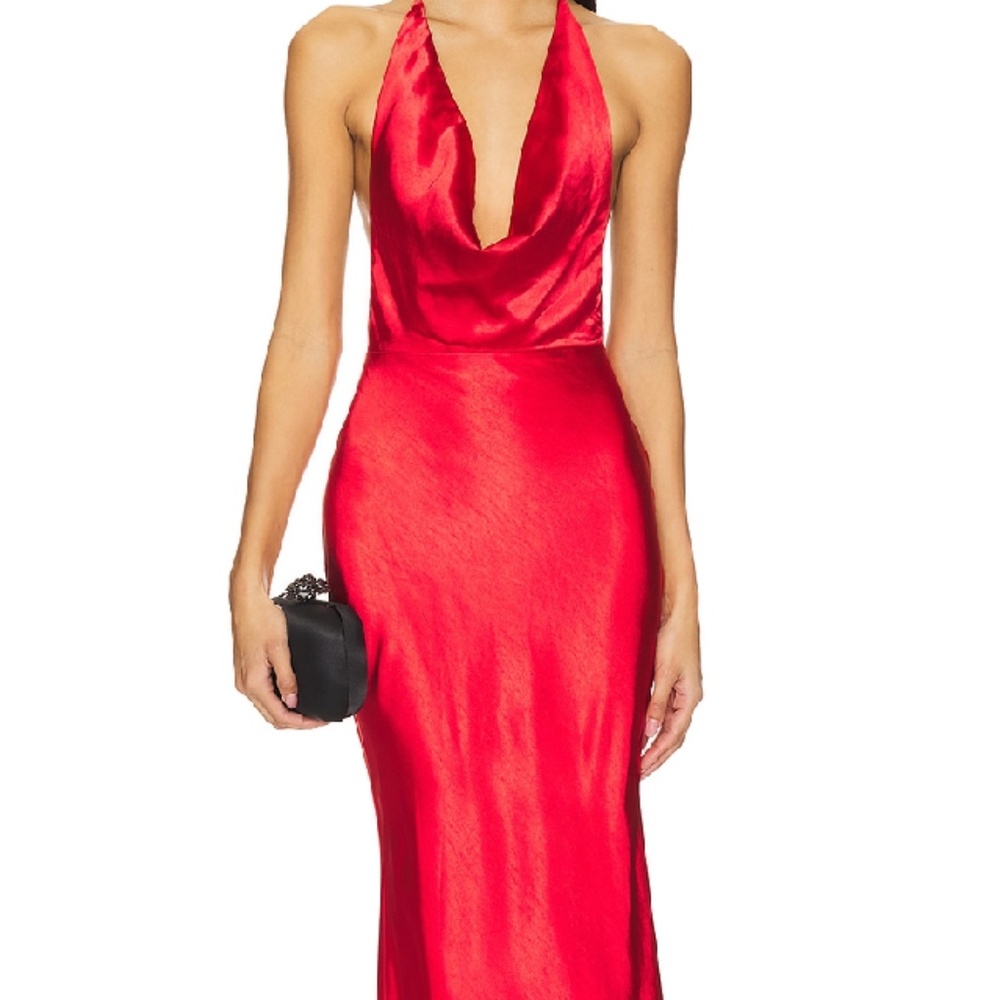 Runaway the Label Posey Maxi Dress in Red